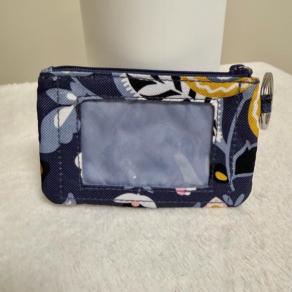 Floral Blue Coin Purse - Picture 2 of 5